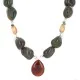 .925 Sterling Silver Navajo Natural Turquoise Agate Native American Necklace 24514-4 .925 Sterling Silver Navajo Natural Turquoise Agate Native American Necklace 24514-4