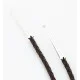 Handmade Navajo .925 Sterling Silver Natural Turquoise Native American Bolo Tie 1206-2