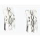 Handmade Feather Certified Authentic Navajo .925 Sterling Silver Stud Native American Earrings 17136-2