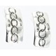 Handmade Feather Certified Authentic Navajo .925 Sterling Silver Stud Native American Earrings 17136-4