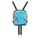 Leaf .925 Sterling Silver Handmade Navajo Native American Natural Turquoise Bolo Tie 34262 Leaf .925 Sterling Silver Handmade Navajo Native American Natural Turquoise Bolo Tie 34262