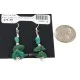 .925 Sterling Silver Hooks Navajo Natural Turquoise Native American Dangle Earrings 18294-1 .925 Sterling Silver Hooks Navajo Natural Turquoise Native American Dangle Earrings 18294-1