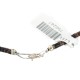 .925 Sterling Silver Certified Authentic Navajo Natural Carnelian Black Onyx Native American Necklace 750247