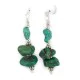 .925 Sterling Silver Hooks Navajo Natural Turquoise Native American Dangle Earrings 18294-1 .925 Sterling Silver Hooks Navajo Natural Turquoise Native American Dangle Earrings 18294-1