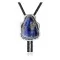 Sun .925 Sterling Silver Handmade Navajo Native American Lapis Lazuli Bolo Tie 34266