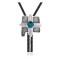 Cross .925 Sterling Silver Certified Authentic Handmade Navajo Native American Natural Turquoise Bolo Tie 34267