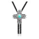 Sun, Cross .925 Sterling Silver Certified Authentic Handmade Navajo Native American Natural Turquoise Bolo Tie 34268 Sun, Cross .925 Sterling Silver Certified Authentic Handmade Navajo Native American Natural Turquoise Bolo Tie 34268