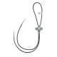 Sun, Cross .925 Sterling Silver Certified Authentic Handmade Navajo Native American Natural Turquoise Bolo Tie 34268 Sun, Cross .925 Sterling Silver Certified Authentic Handmade Navajo Native American Natural Turquoise Bolo Tie 34268