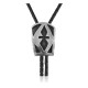 Cross .925 Sterling Silver Certified Authentic Handmade Navajo Native American Bolo Tie 34278 Cross .925 Sterling Silver Certified Authentic Handmade Navajo Native American Bolo Tie 34278