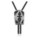 Cross .925 Sterling Silver Handmade Navajo Native American Bolo Tie 34278 Cross .925 Sterling Silver Handmade Navajo Native American Bolo Tie 34278