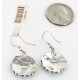 Handmade Certified Authentic Navajo .925 Sterling Silver Natural Turquoise Set Native American Necklace Earrings 15789-14644