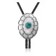 Sun .925 Sterling Silver Handmade Navajo Native American Natural Turquoise Bolo Tie 34297 Sun .925 Sterling Silver Handmade Navajo Native American Natural Turquoise Bolo Tie 34297