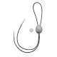 Handmade Navajo .925 Sterling Silver Native American Agate Bolo Tie 34305 Handmade Navajo .925 Sterling Silver Native American Agate Bolo Tie 34305