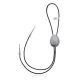 Handmade Navajo .925 Sterling Silver Native American Agate Bolo Tie 34305 Handmade Navajo .925 Sterling Silver Native American Agate Bolo Tie 34305