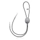 Handmade Navajo .925 Sterling Silver Native American Agate Bolo Tie 34305 Handmade Navajo .925 Sterling Silver Native American Agate Bolo Tie 34305
