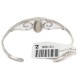 Handmade Certified Authentic Navajo .925 Sterling Silver Blue Opal Native American Baby Bracelet 13186-2
