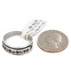 .925 Sterling Silver Certified Authentic Hopi Story Teller Native American Ring Size 12 18306