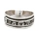 .925 Sterling Silver Certified Authentic Hopi Story Teller Native American Ring Size 10 18310-1