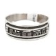 .925 Sterling Silver Certified Authentic Hopi Story Teller Native American Ring Size 13 18306-1