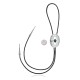 Sun .925 Sterling Silver Certified Authentic Handmade Navajo Native American Natural Turquoise Oval Bolo Tie 34309 Sun .925 Sterling Silver Certified Authentic Handmade Navajo Native American Natural Turquoise Oval Bolo Tie 34309