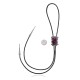 Swirl .925 Sterling Silver Certified Authentic Handmade Navajo Native American Spiny Oyster Bolo Tie 34325 Swirl .925 Sterling Silver Certified Authentic Handmade Navajo Native American Spiny Oyster Bolo Tie 34325