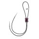 Swirl .925 Sterling Silver Certified Authentic Handmade Navajo Native American Spiny Oyster Bolo Tie 34325 Swirl .925 Sterling Silver Certified Authentic Handmade Navajo Native American Spiny Oyster Bolo Tie 34325