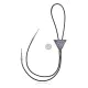 Arrowhead .925 Sterling Silver Handmade Navajo Native American Chip Inlay Opal Bolo Tie 34329 Arrowhead .925 Sterling Silver Handmade Navajo Native American Chip Inlay Opal Bolo Tie 34329