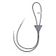 Arrowhead .925 Sterling Silver Certified Authentic Handmade Navajo Native American Chip Inlay Opal Bolo Tie 34329