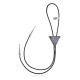 Arrowhead .925 Sterling Silver Certified Authentic Handmade Navajo Native American Chip Inlay Opal Bolo Tie 34329