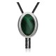 Handmade Certified Authentic Navajo .925 Sterling Silver Native American Natural Turquoise Tie 34335