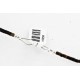 Certified Authentic 3 Strand Navajo .925 Sterling Silver  Turquoise Native American Necklace 16058
