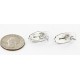 Certified Authentic Handmade Navajo .925 Sterling Silver Stud Native American Earrings Natural Turquoise 27168-2