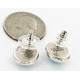 Certified Authentic Handmade Navajo .925 Sterling Silver Stud Native American Earrings Natural Turquoise 27169-2