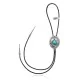 Leaf .925 Sterling Silver Handmade Navajo Native American Natural Turquoise Bolo Tie 34339 Leaf .925 Sterling Silver Handmade Navajo Native American Natural Turquoise Bolo Tie 34339