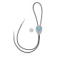 Sun .925 Sterling Silver Certified Authentic Handmade Navajo Native American Natural Turquoise Bolo Tie 34341 Sun .925 Sterling Silver Certified Authentic Handmade Navajo Native American Natural Turquoise Bolo Tie 34341