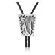 Cactus Mountain Wolf .925 Sterling Silver Handmade Navajo Native American Bolo Tie 34346 Cactus Mountain Wolf .925 Sterling Silver Handmade Navajo Native American Bolo Tie 34346