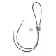 Leaf Feather .925 Sterling Silver Handmade Navajo Native American Natural Turquoise Bolo Tie 34372 Leaf Feather .925 Sterling Silver Handmade Navajo Native American Natural Turquoise Bolo Tie 34372