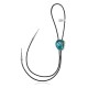 Feather .925 Sterling Silver Certified Authentic Handmade Navajo Native American Natural Turquoise Bolo Tie 34374 Feather .925 Sterling Silver Certified Authentic Handmade Navajo Native American Natural Turquoise Bolo Tie 34374