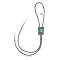 Leaf .925 Sterling Silver Handmade Navajo Native American Natural Turquoise Bolo Tie 34380