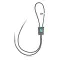 Leaf .925 Sterling Silver Handmade Navajo Native American Natural Turquoise Bolo Tie 34380