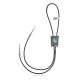 Leaf .925 Sterling Silver Certified Authentic Handmade Navajo Native American Natural Turquoise Bolo Tie 34380 Leaf .925 Sterling Silver Certified Authentic Handmade Navajo Native American Natural Turquoise Bolo Tie 34380