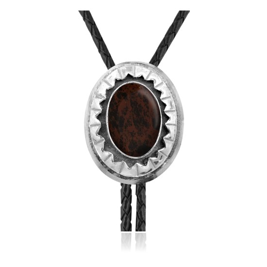 Sun .925 Sterling Silver Certified Authentic Handmade Navajo Native American Agate Bolo Tie 34298 Sun .925 Sterling Silver Certified Authentic Handmade Navajo Native American Agate Bolo Tie 34298