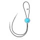 Wave .925 Sterling Silver Certified Authentic Handmade Navajo Native American Natural Turquoise Bolo Tie 34387 Wave .925 Sterling Silver Certified Authentic Handmade Navajo Native American Natural Turquoise Bolo Tie 34387