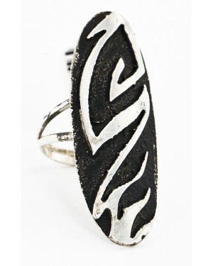 .925 Sterling Silver Handmade Certified Authentic Navajo Native American Ring  26101-2