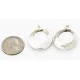 .925 Sterling Silver Handmade Navajo Stud Native American Earrings 27183