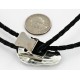 Handmade Certified Authentic Navajo .925 Sterling Silver Inlaid Natural Turquoise Jasper Native American Bolo Tie 24406-2 Handmade Certified Authentic Navajo .925 Sterling Silver Inlaid Natural Turquoise Jasper Native American Bolo Tie 24406-2
