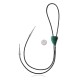 Heart .925 Sterling Silver Certified Authentic Handmade Navajo Native American Natural Turquoise Bolo Tie 34388 Heart .925 Sterling Silver Certified Authentic Handmade Navajo Native American Natural Turquoise Bolo Tie 34388