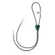 Heart .925 Sterling Silver Certified Authentic Handmade Navajo Native American Natural Turquoise Bolo Tie 34388 Heart .925 Sterling Silver Certified Authentic Handmade Navajo Native American Natural Turquoise Bolo Tie 34388