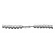 Squash Blossom .925 Sterling Silver Certified Authentic Navajo Native American Coral Necklace 35103