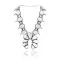 Squash Blossom .925 Sterling Silver Navajo Native American White Buffalo Necklace 35113 Squash Blossom .925 Sterling Silver Navajo Native American White Buffalo Necklace 35113